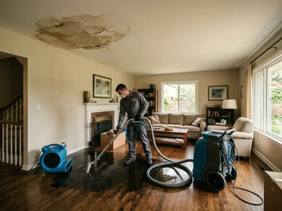 attic-pipe-burst-ceiling-drip-008 — frequently asked questions, Water Damage Restoration & Carpet Care in Fair Lawn, NJ